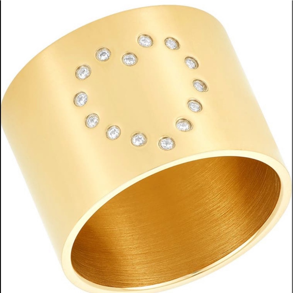 ⬇️SALE‼️🆕 Adornia 14k gold heart ring size 9 (820)